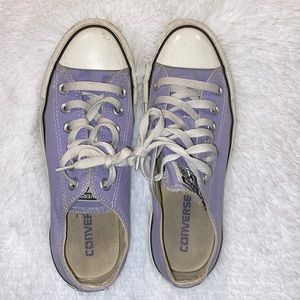 Converse Lilac Low Top Sneakers